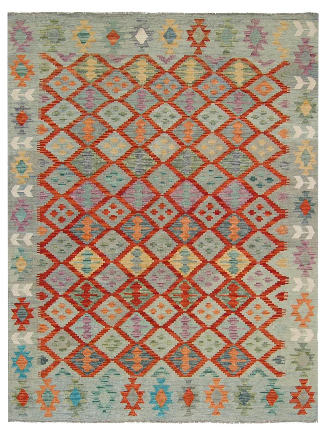 Tappeto kilim orientale 241 x 181 cm