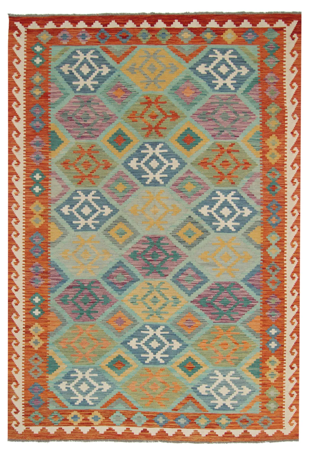 Tappeto kilim orientale 251 x 173 cm
