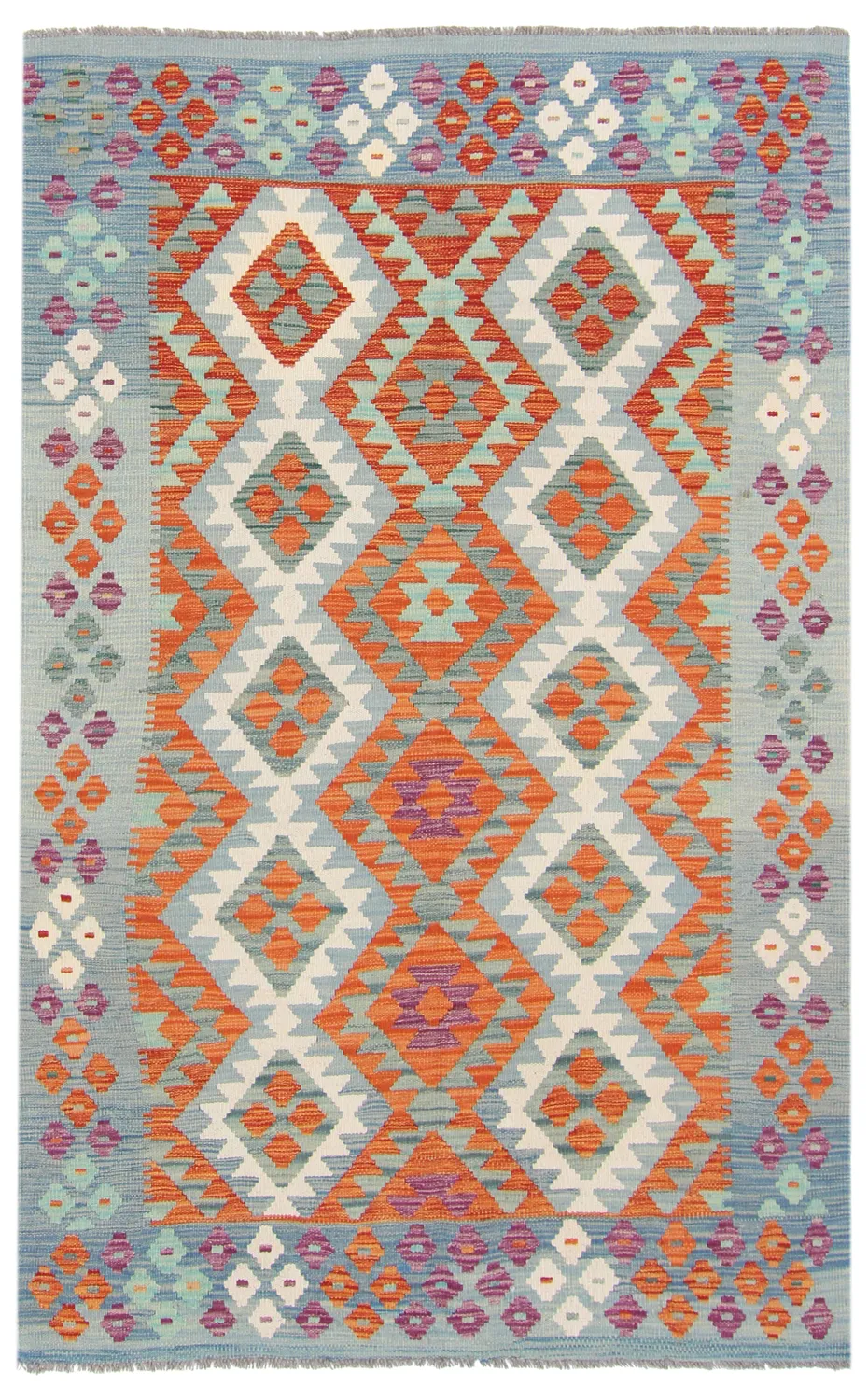 Tappeto kilim orientale 194 x 126 cm