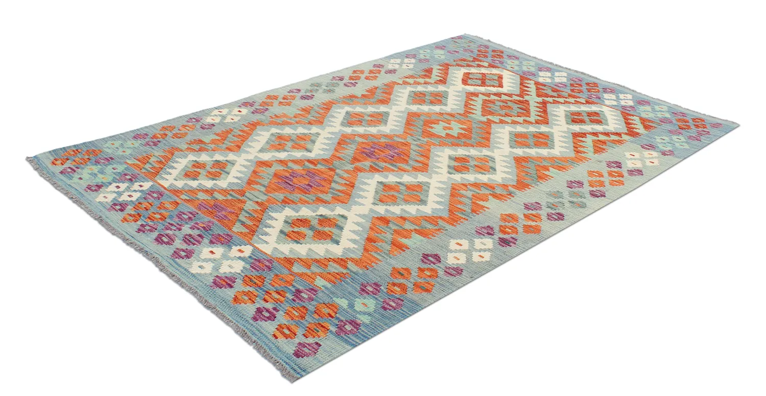 Tappeto kilim orientale 194 x 126 cm
