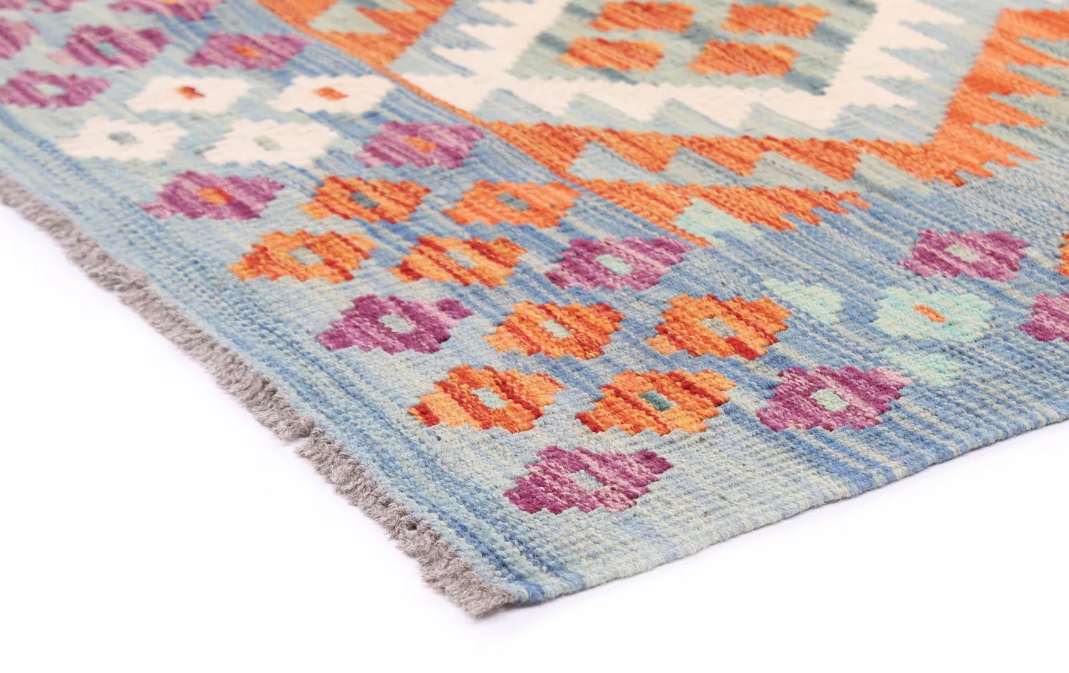Tappeto kilim orientale 194 x 126 cm