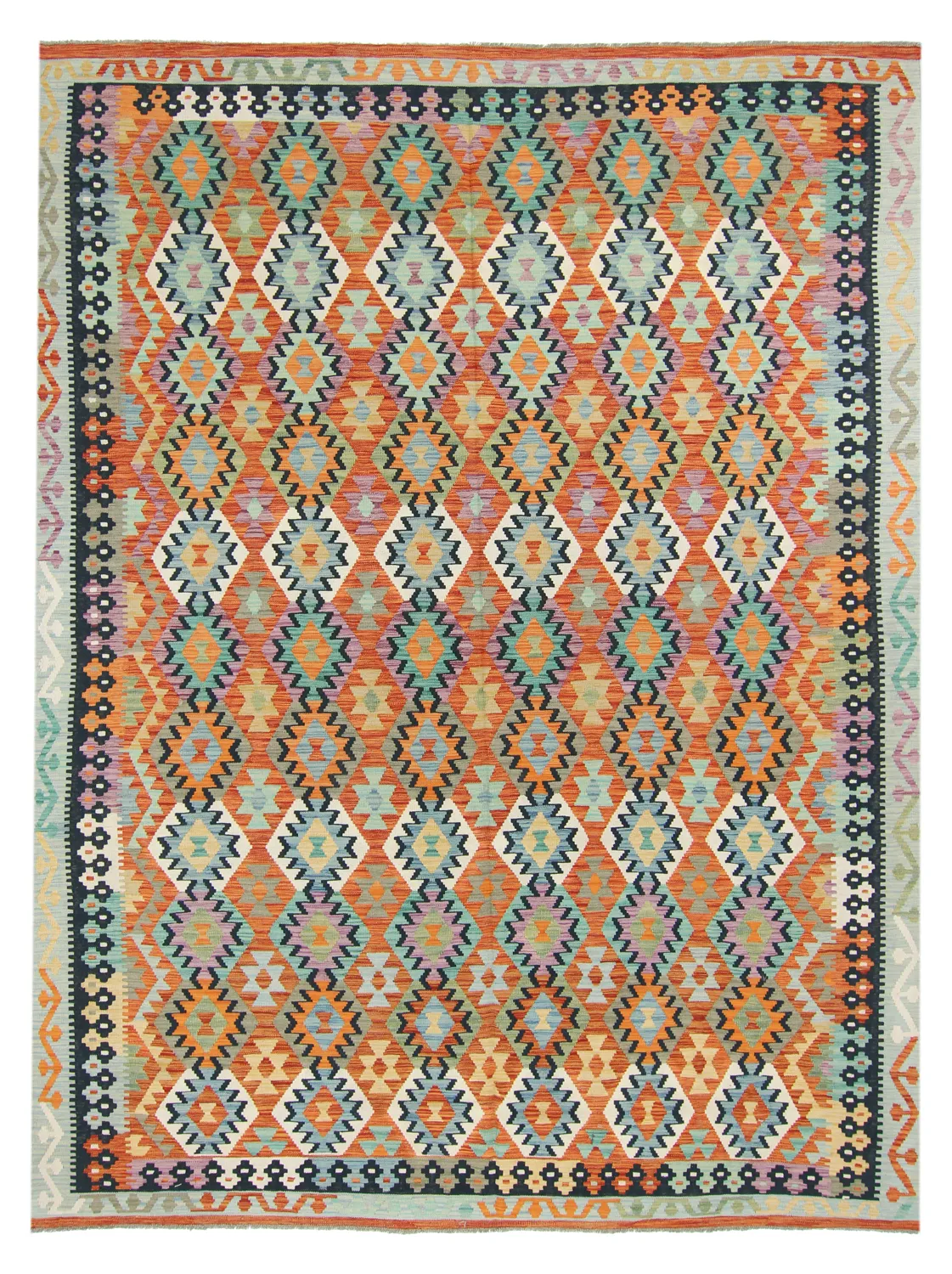 Tappeto kilim orientale 345 x 262 cm