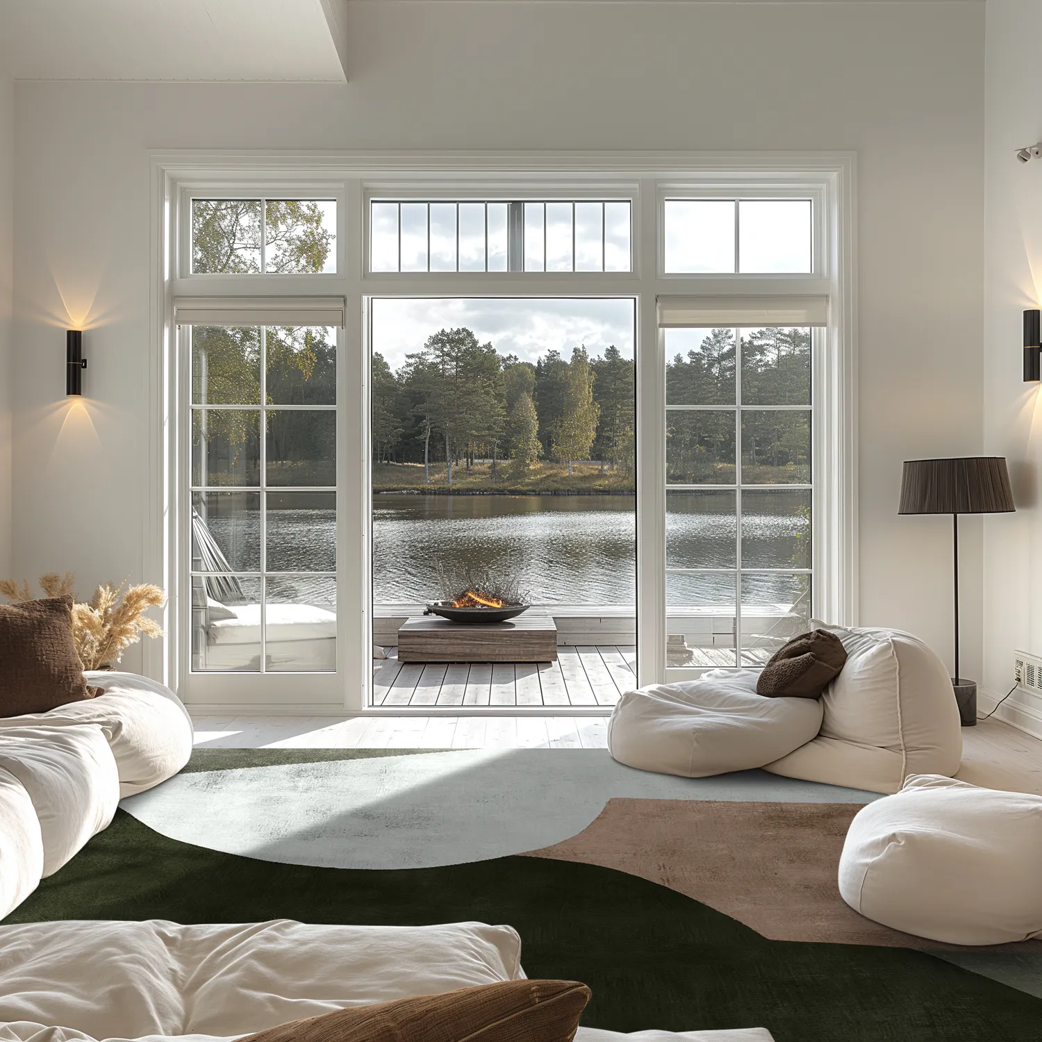 Tappeto Wilton - Lazio (verde/multiplo)