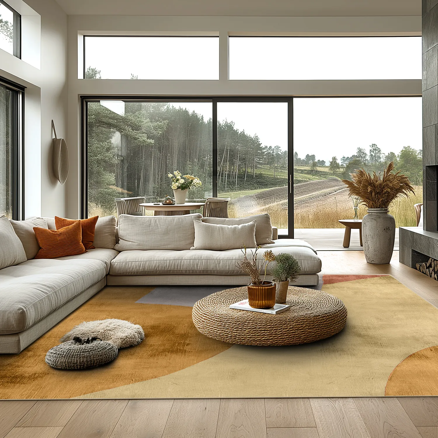 Tappeto Wilton - Lazio (oro)