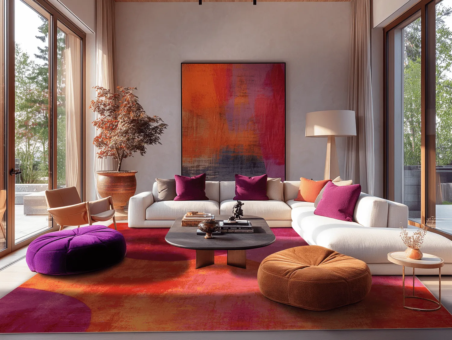 Tappeto Wilton - Lazio (rosa)