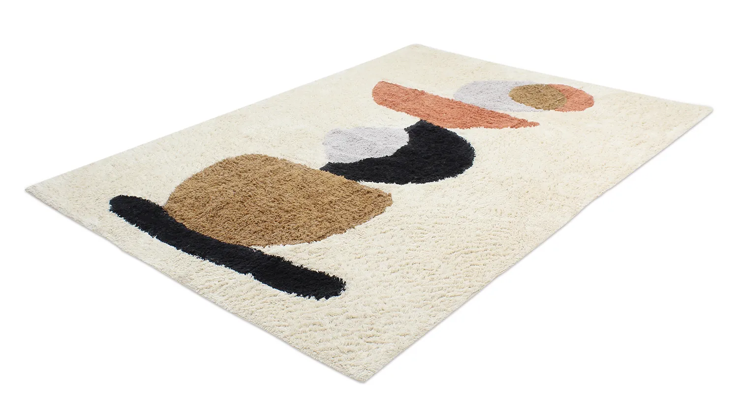 Tappeto A Pelo Lungo - Mantona Natural Cotton Shaggy (multi)