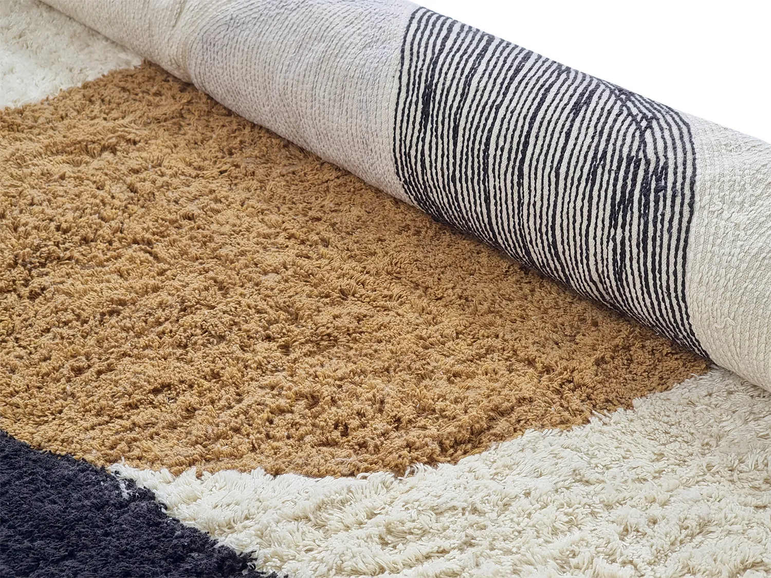 Tappeto A Pelo Lungo - Mantona Natural Cotton Shaggy (multi)