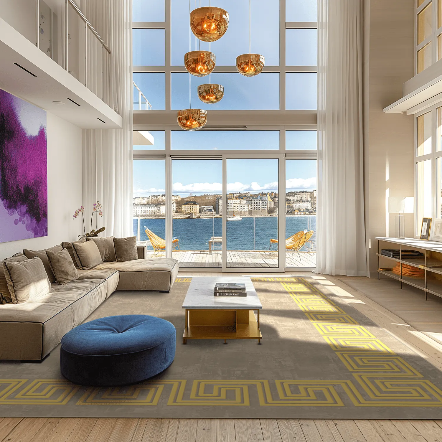 Tappeto Wilton - Myra (beige/giallo)