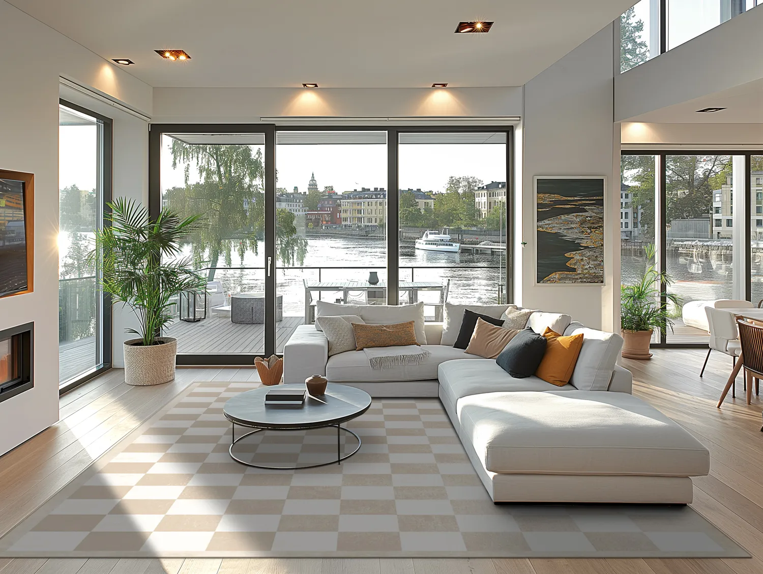 Tappeto Wilton - Nevada (beige/bianco)