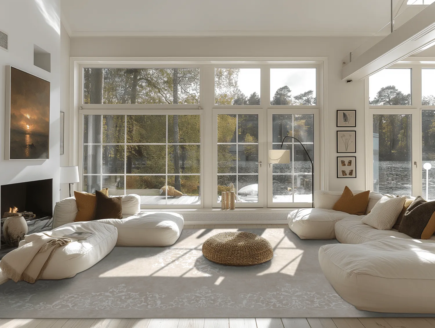 Tappeto Wilton - Santi (beige/bianco)
