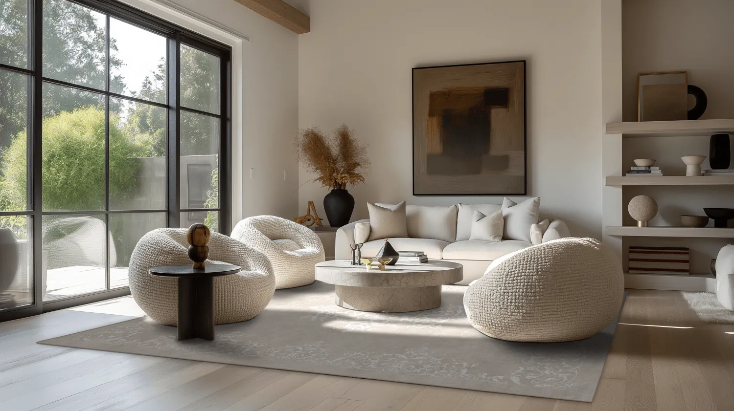 Tappeto Wilton - Santi (beige/bianco)