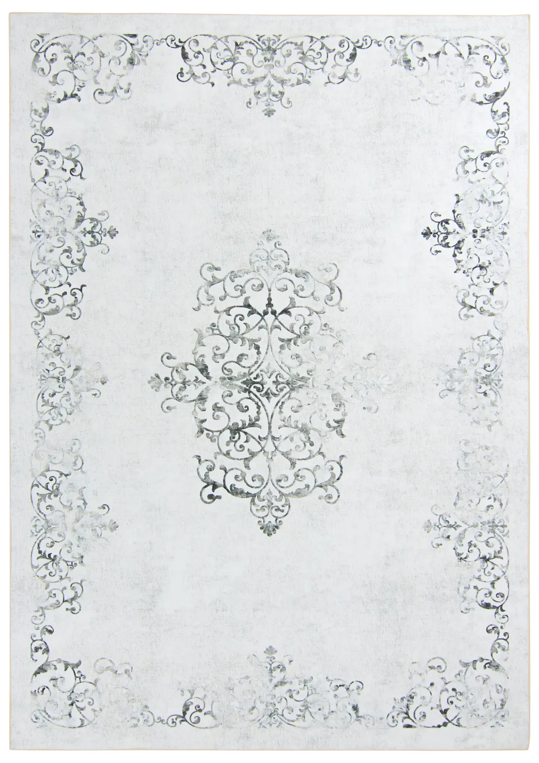 Tappeto Wilton - Santi (bianco/grigio)