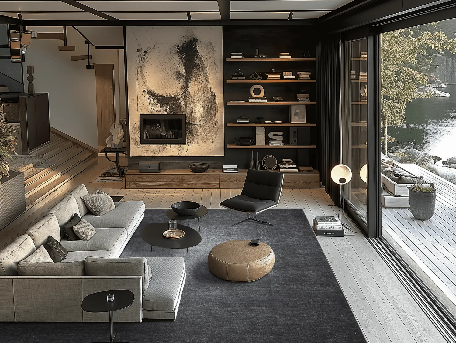 Tappeto Wilton - Serifos (grigio scuro)