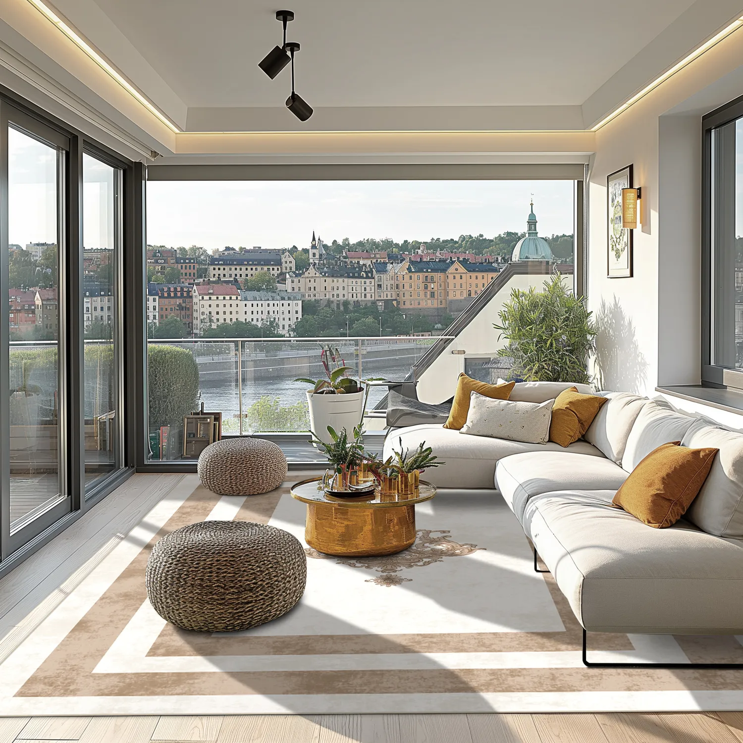 Tappeto Wilton - Soros (beige/bianco)