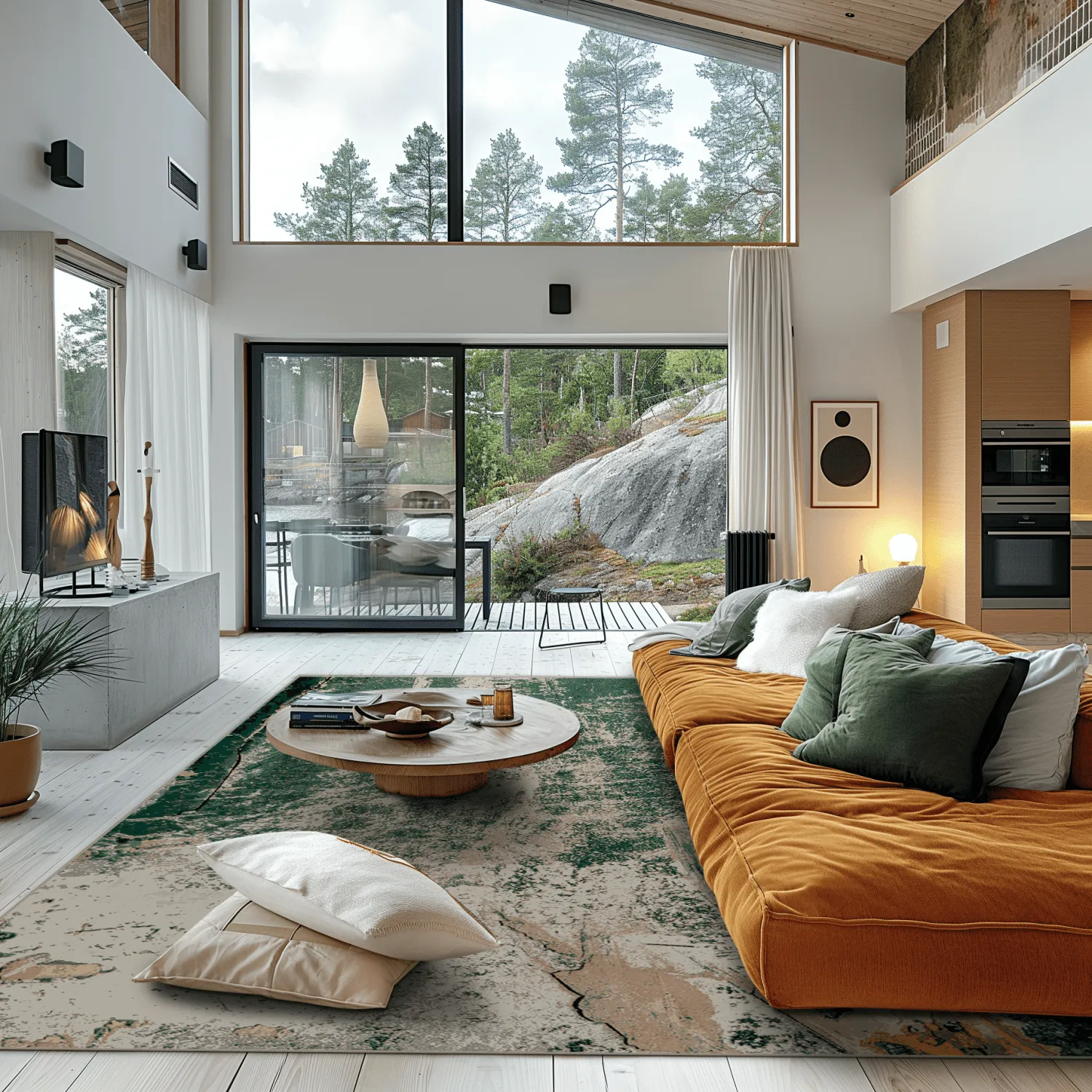 Tappeto Wilton - Tamalous (beige/verde)