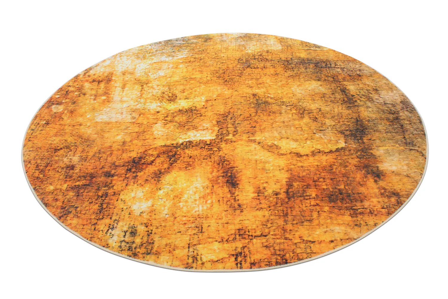 Tappeto rotondo - Tremes (oro)