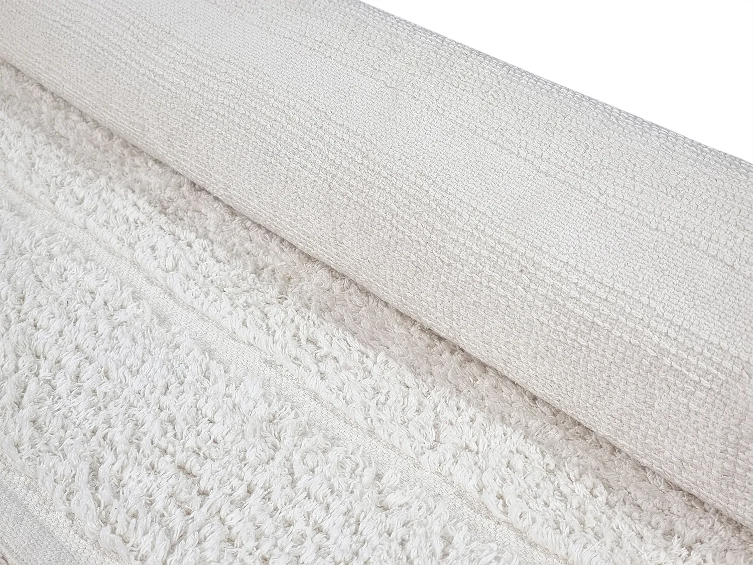 Tappeto A Pelo Lungo - Willow Natural Cotton Shaggy (offwhite)