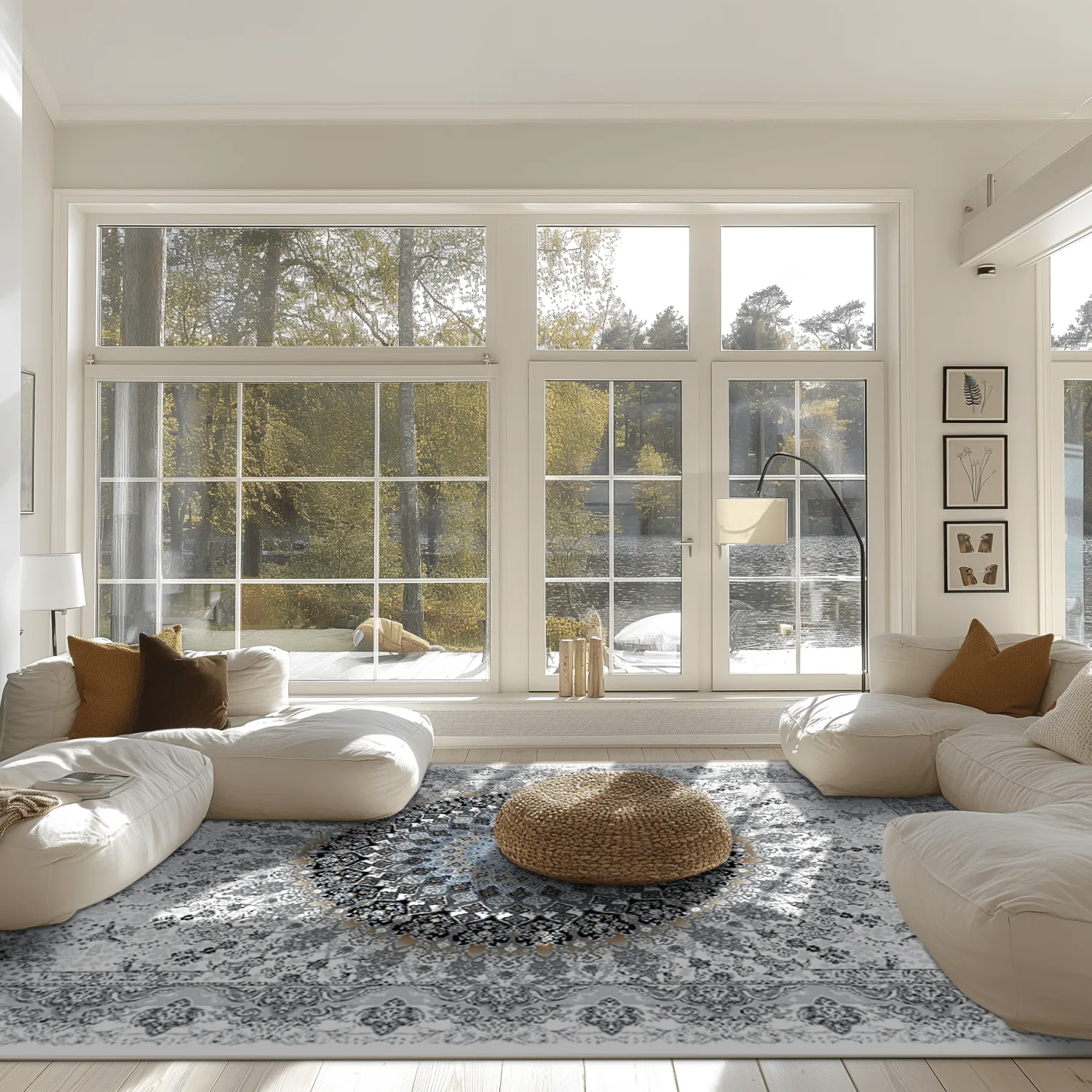Tappeto Wilton - Yelda (bianco/multi)