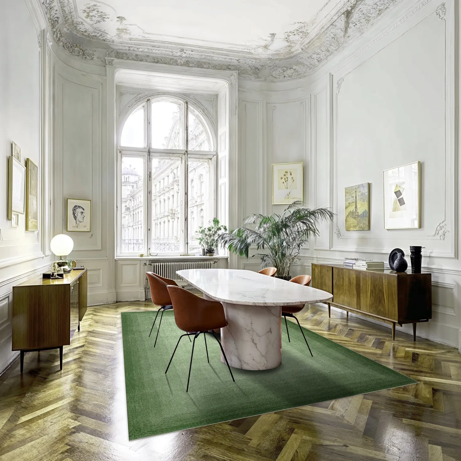 Tappeto Wilton - Zina (verde)