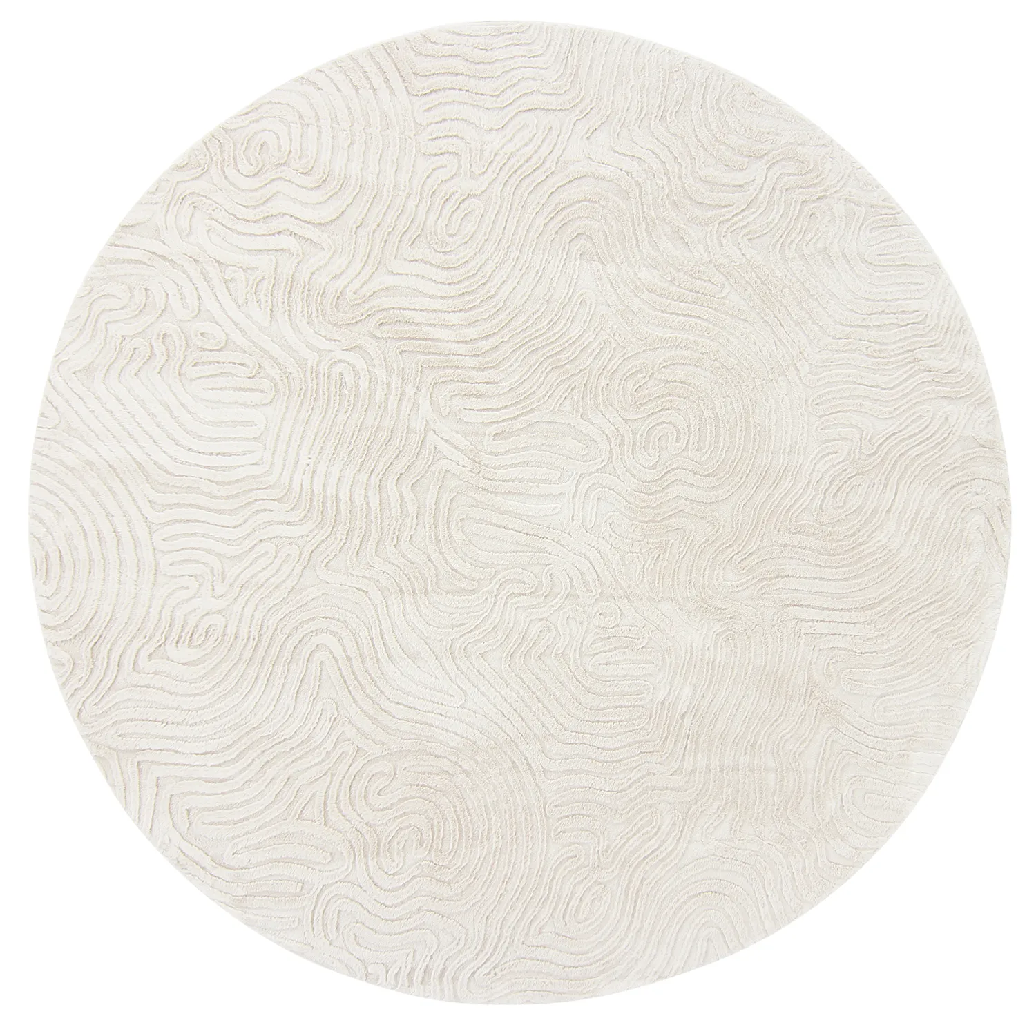 Tappeti rotondi - Amora (offwhite)