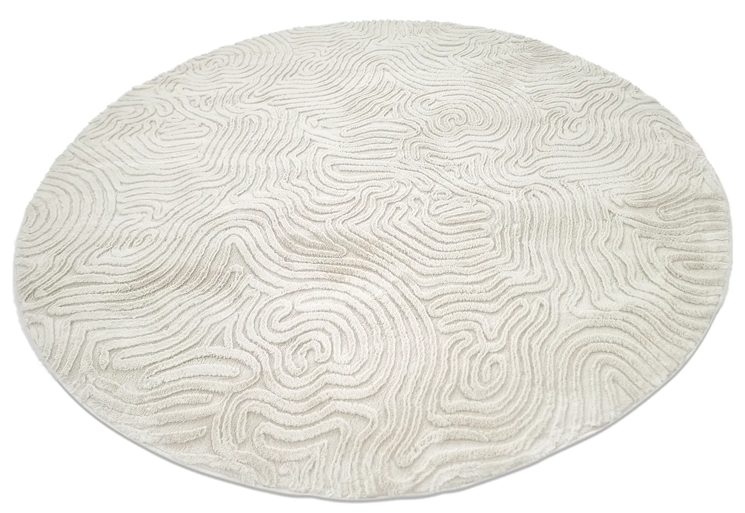 Tappeti rotondi - Amora (offwhite)