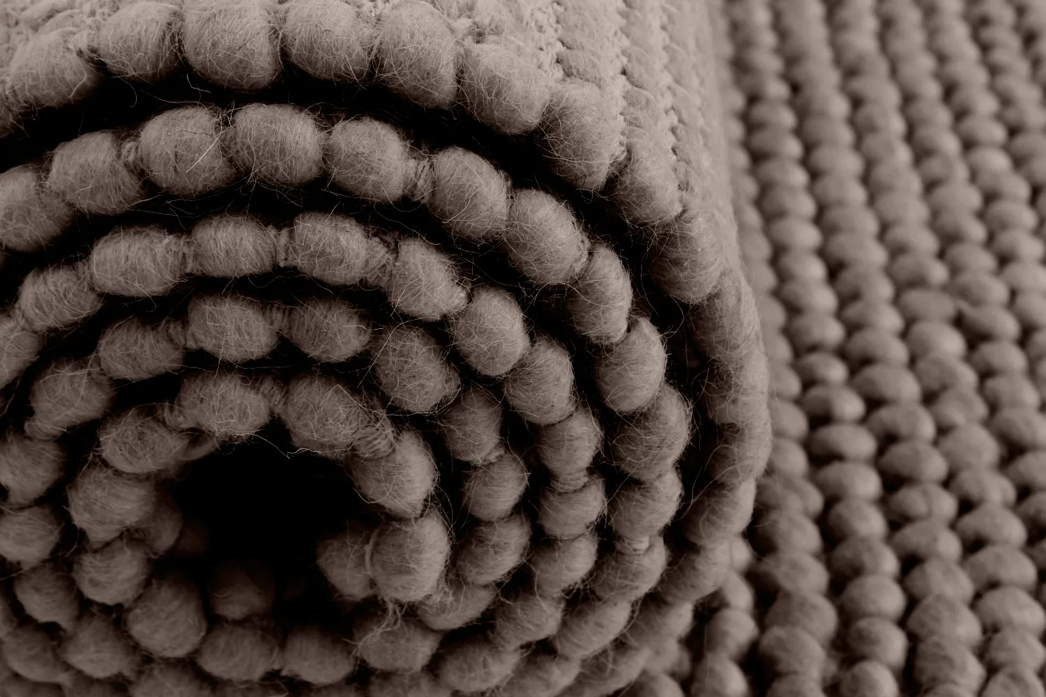 Tappeto In Lana - Avafors Wool Bubble (marrone)