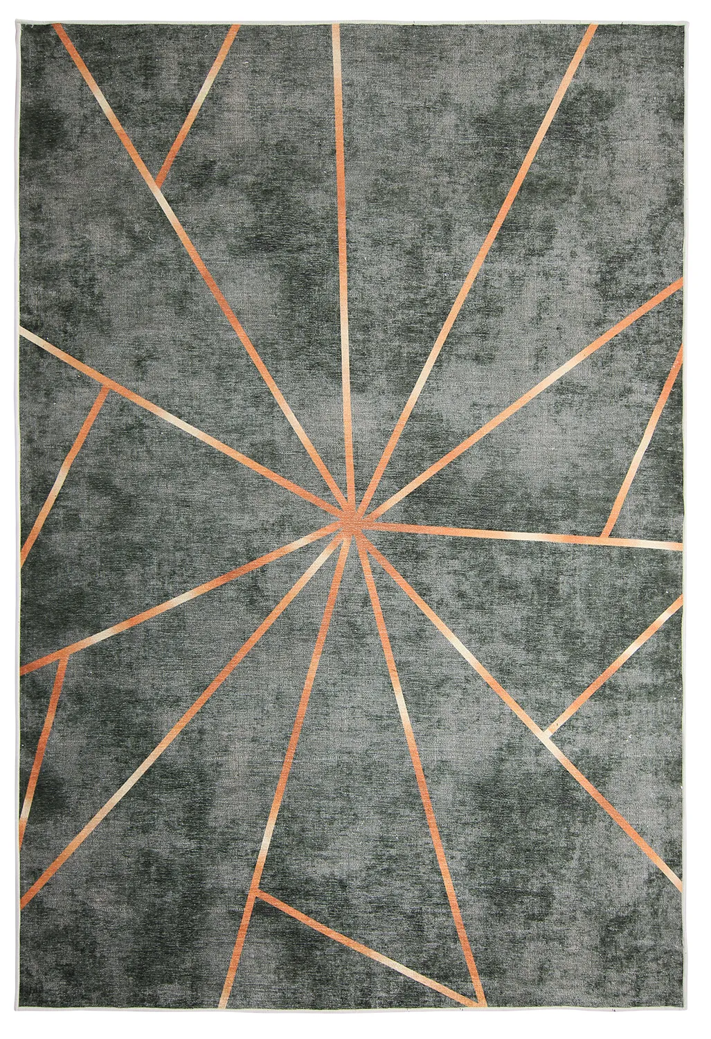 Tappeto Wilton - Bellizzi (verde/arancia)