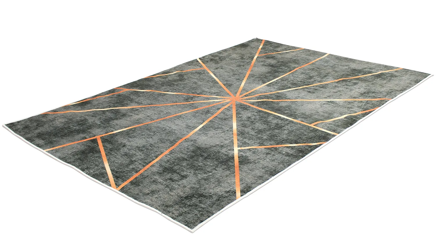 Tappeto Wilton - Bellizzi (verde/arancia)