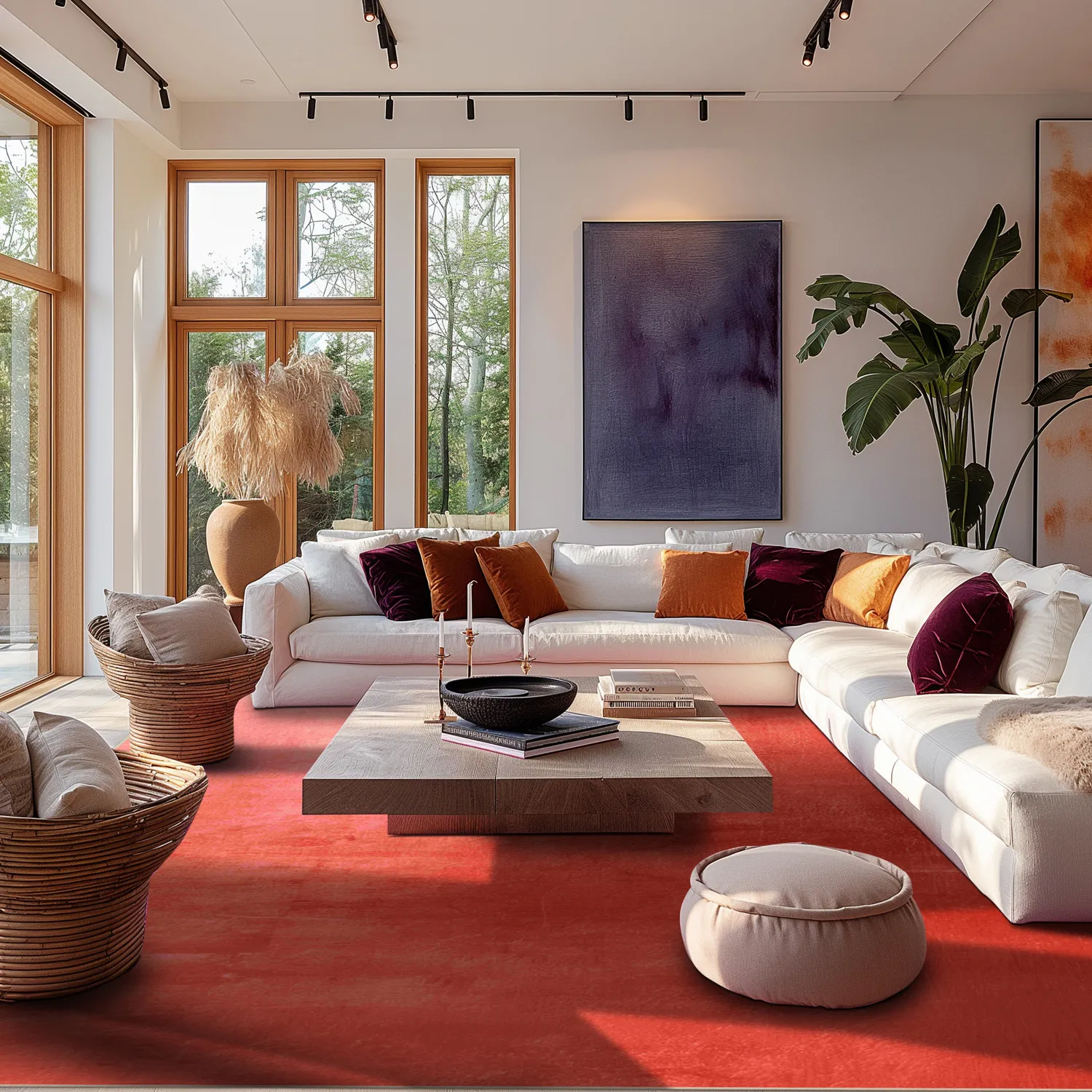 Tappeto Wilton - Artena (rosso)