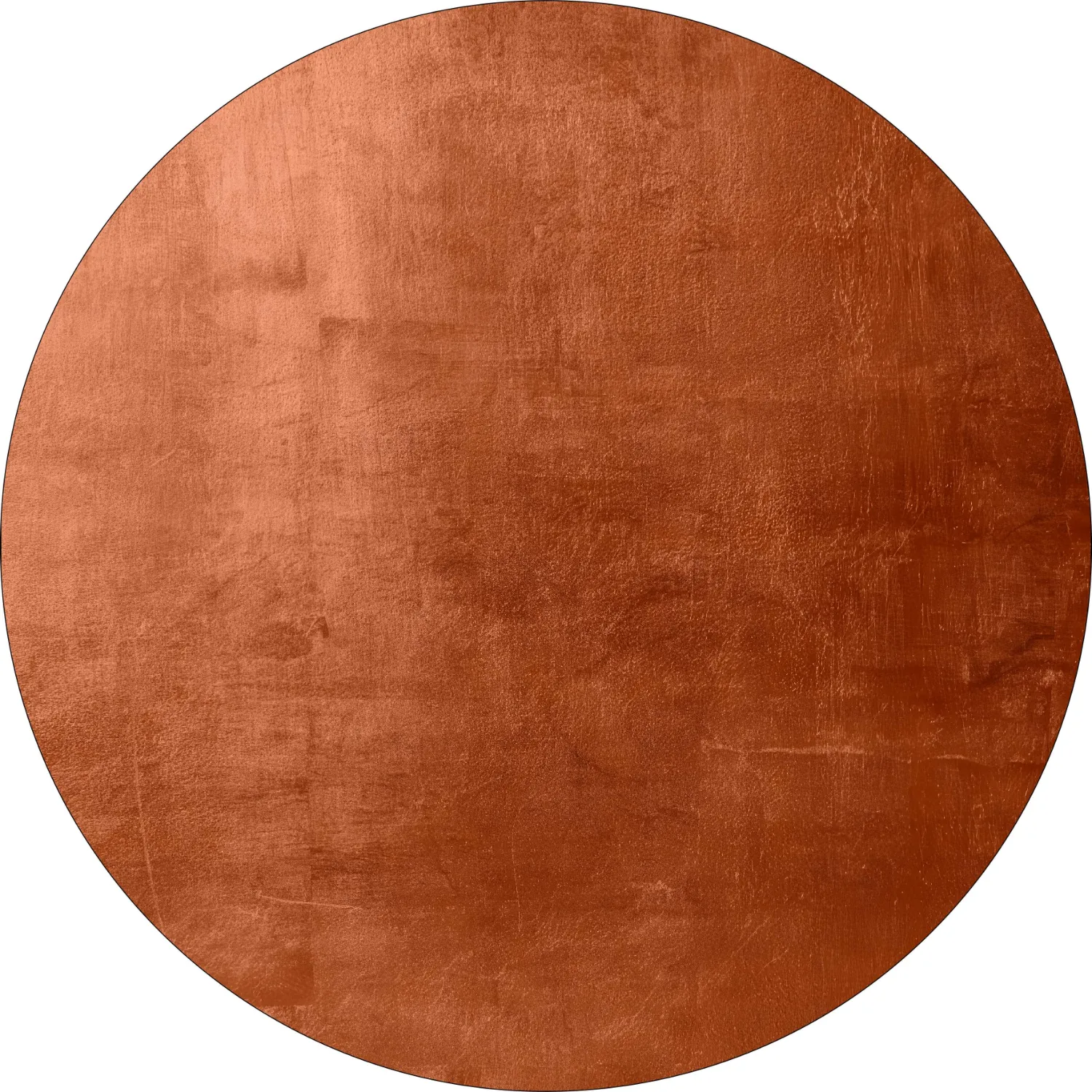 Tappeto rotondo - Artena (terracotta)