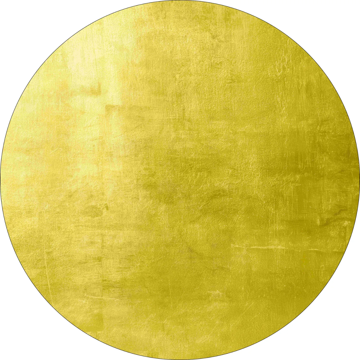 Tappeto rotondo - Artena (giallo)