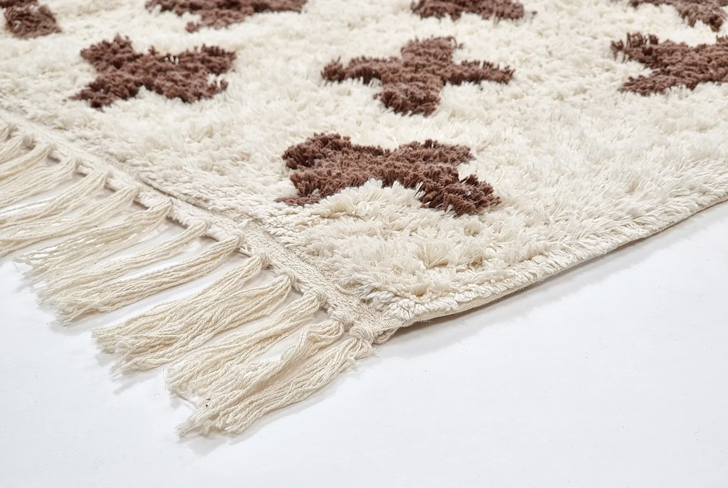 Tappeto A Pelo Lungo - Chesley Natural Cotton Shaggy (beige)