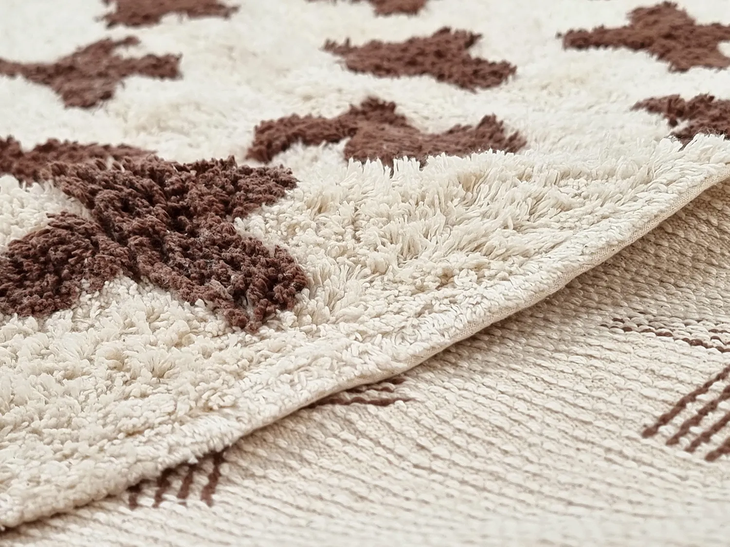 Tappeto A Pelo Lungo - Chesley Natural Cotton Shaggy (beige)