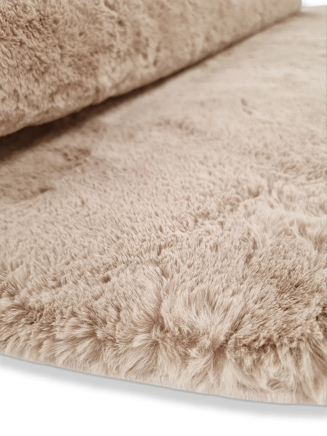 Tappeti rotondi - Cloud Super Soft (taupe)