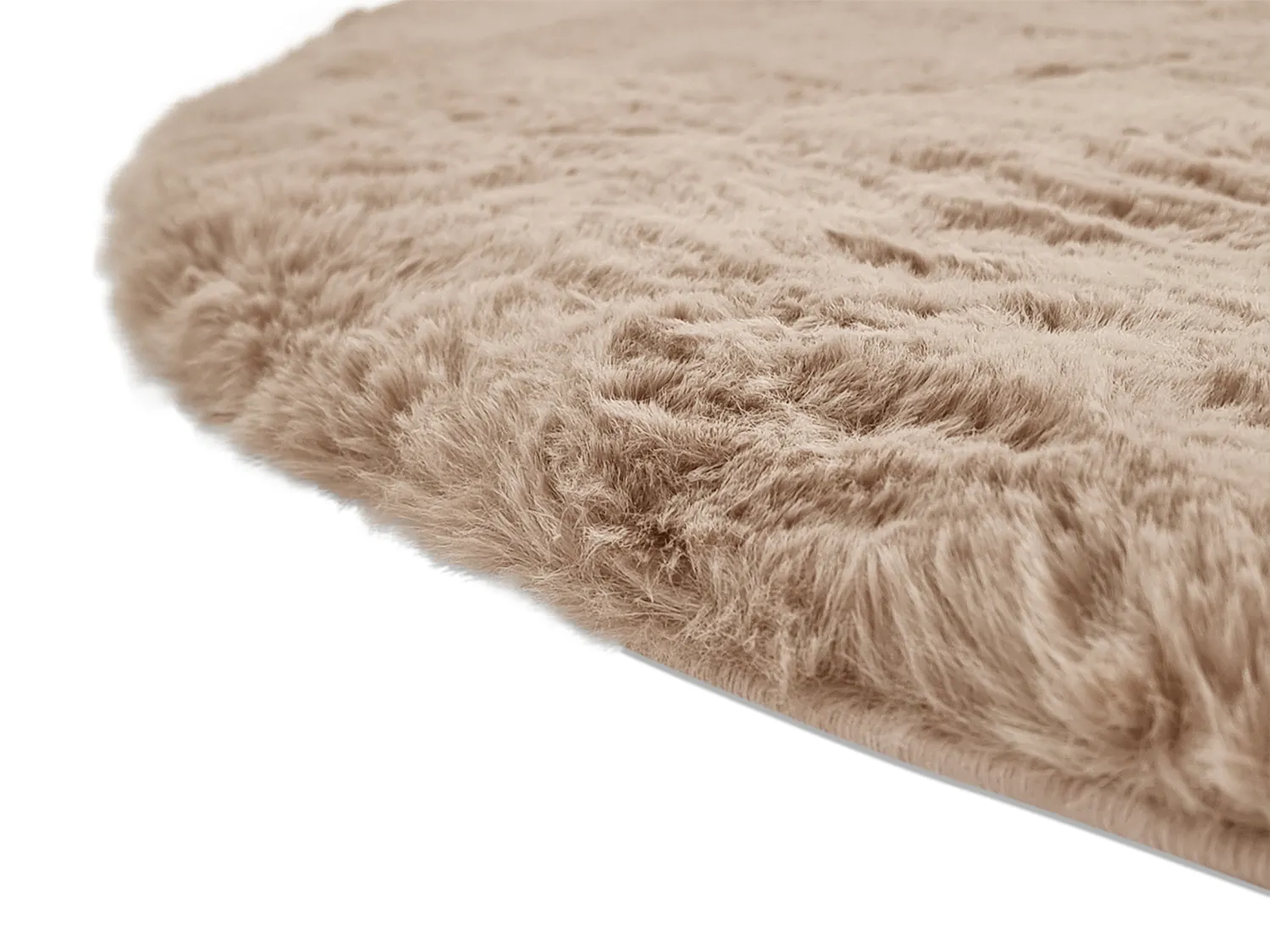 Tappeti rotondi - Cloud Super Soft (taupe)