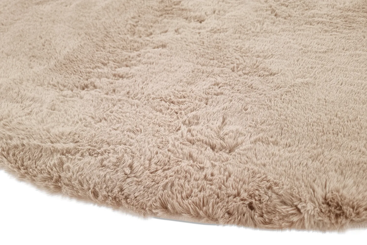 Tappeti rotondi - Cloud Super Soft (taupe)