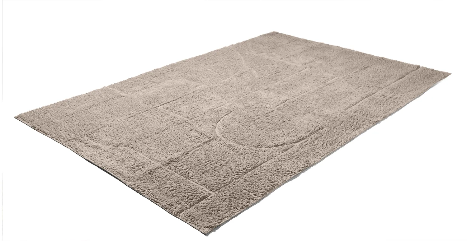 Tappeto A Pelo Lungo - Cremona Natural Cotton Shaggy (tortora)