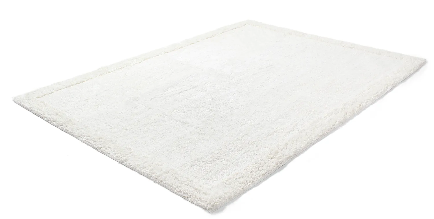 Tappeto A Pelo Lungo - Ebba Natural Cotton Shaggy (offwhite)