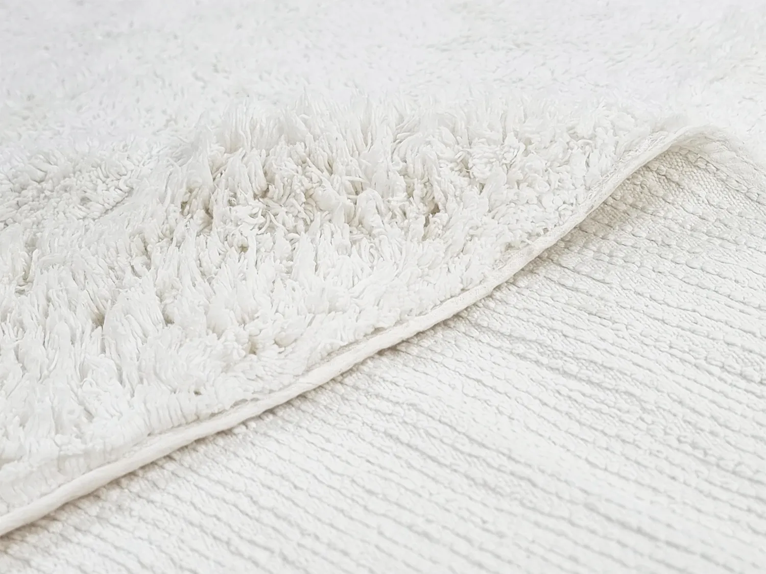 Tappeto A Pelo Lungo - Ebba Natural Cotton Shaggy (offwhite)