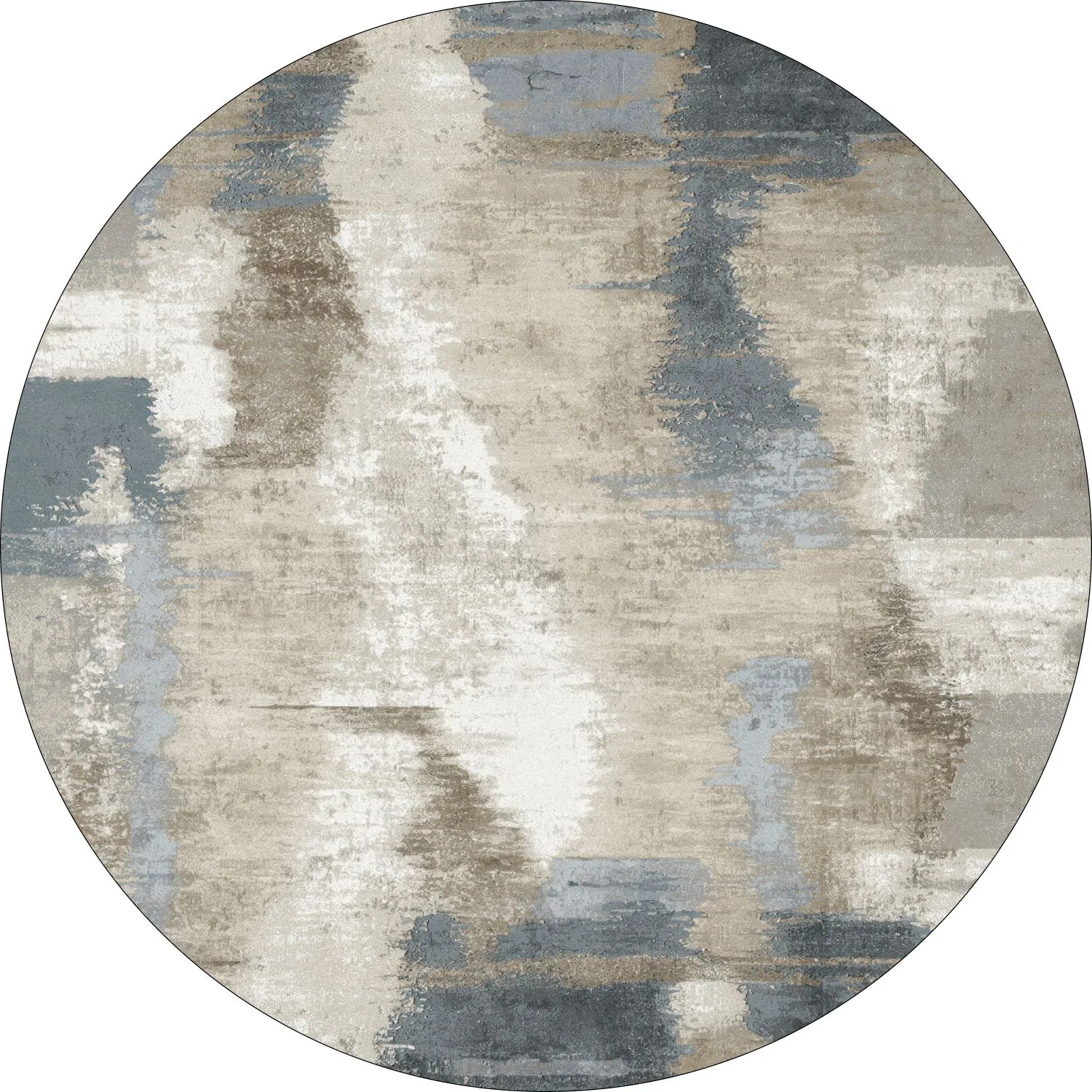 Tappeto rotondo - Arwen (blu/multiplo)