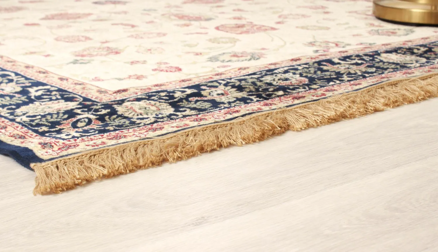 Tappeto Wilton - Angelica (beige/blu marino)
