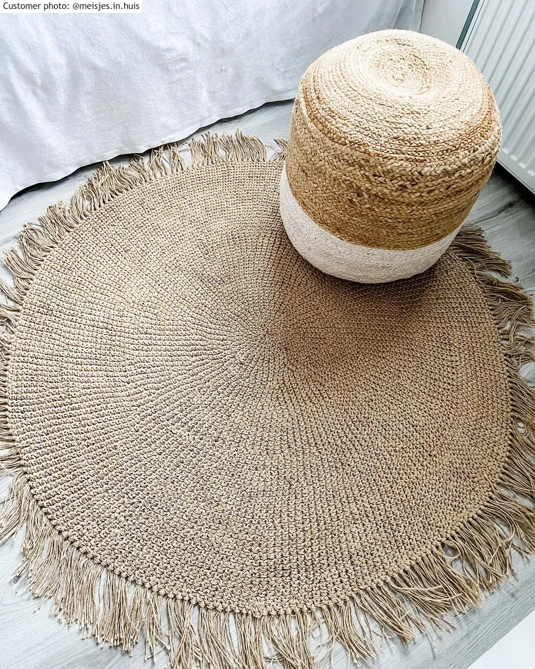 Tappeti rotondi - Medina (iuta)