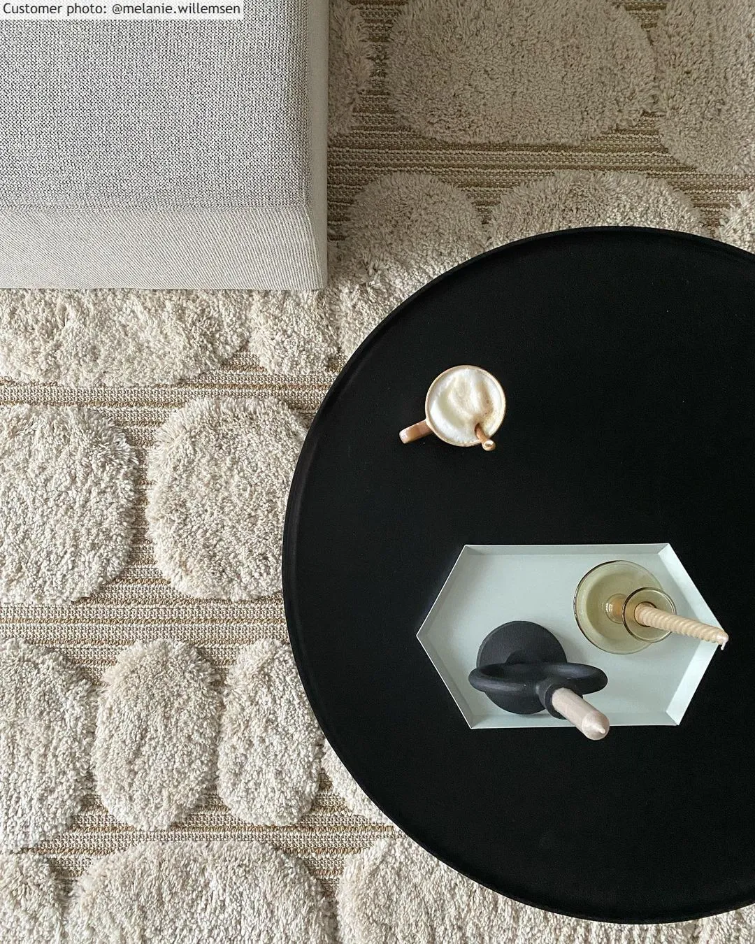 Tappeto A Pelo Lungo - Fondi (beige)