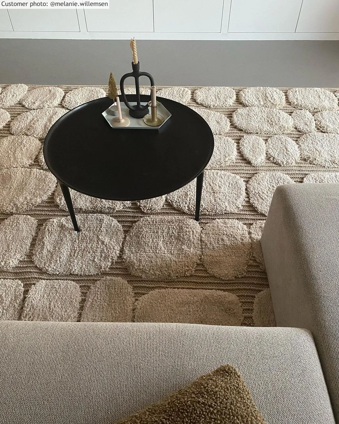 Tappeto A Pelo Lungo - Fondi (beige)