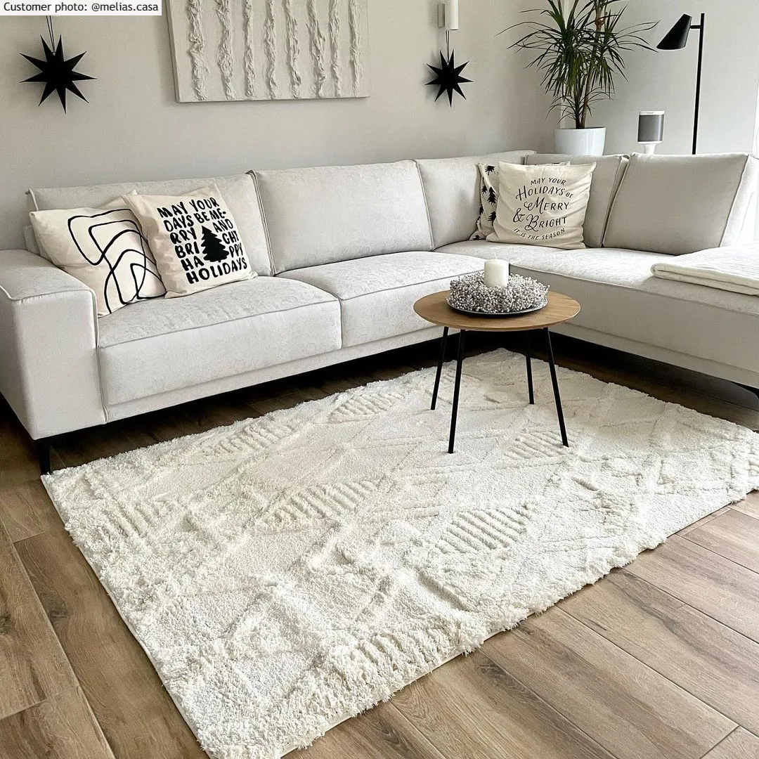 Tappeto A Pelo Lungo - Rostock (offwhite)