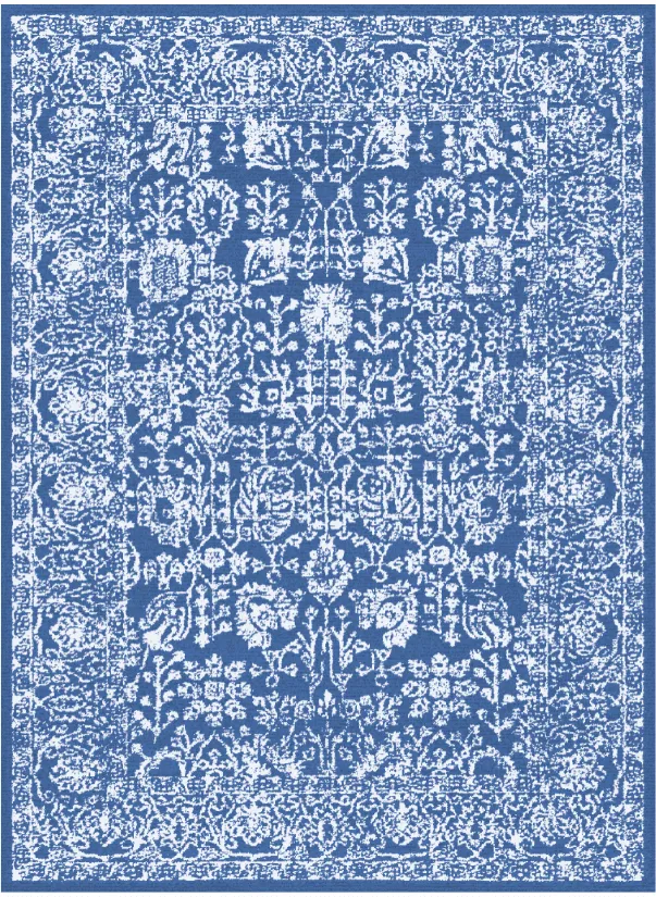 Tappeto Wilton - Menfi (blu)