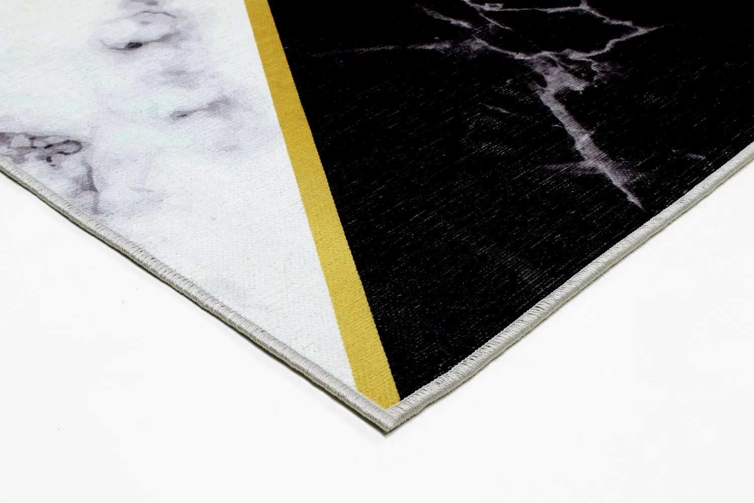 Tappeto Wilton - Savino (nero/bianco/verde)