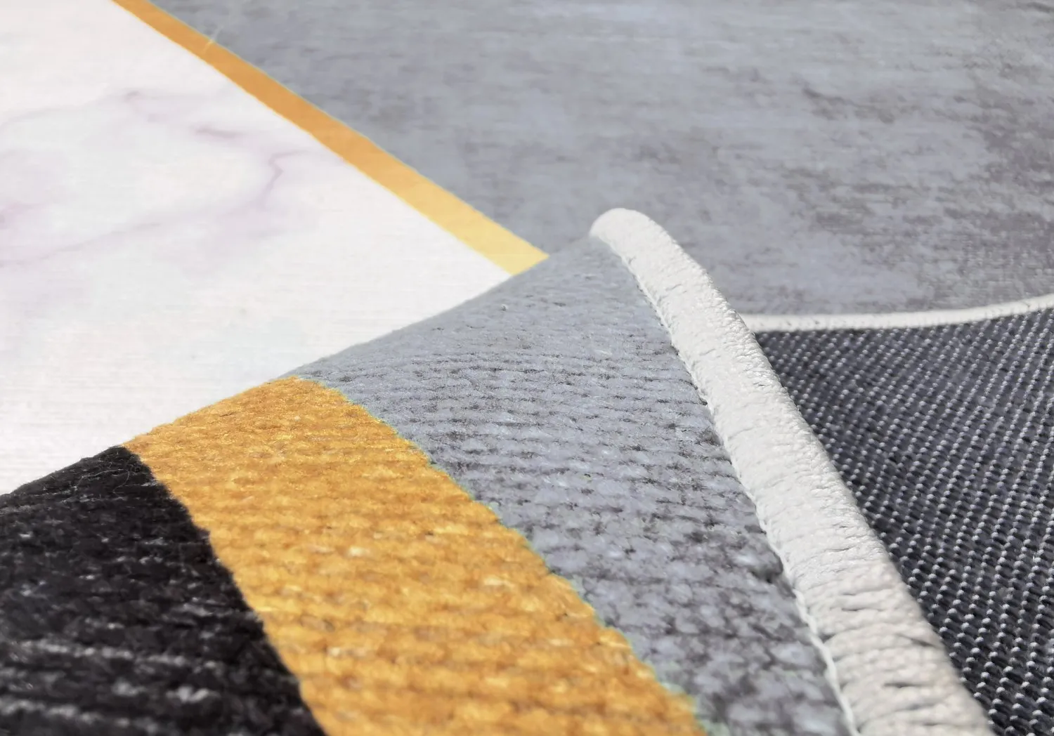 Tappeto Wilton - Savino (nero/bianco/grigio)