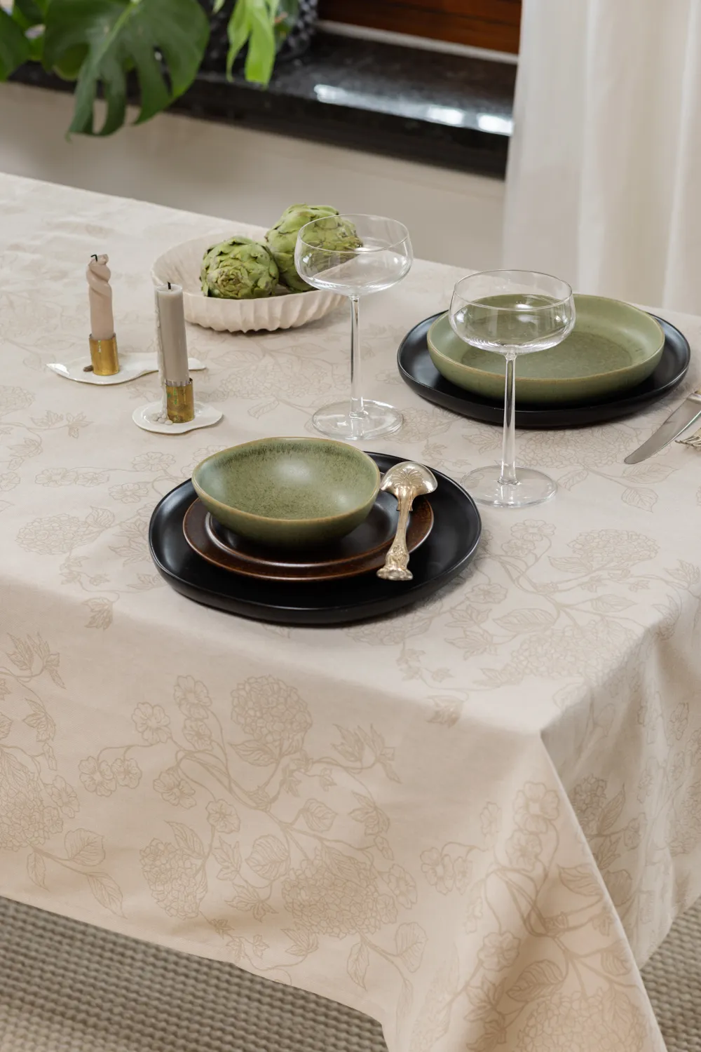 Tovaglia In Cotone - Minna (beige)