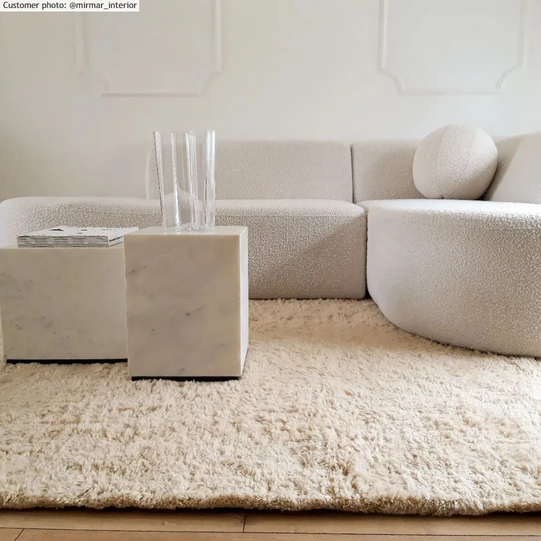 Tappeto A Pelo Lungo - Kanvas (beige)